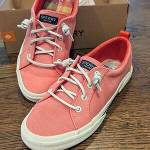 Women's Pink Sperry shoes, size 8 USA